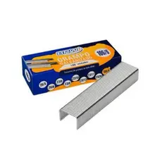 Grampo 106/6 BRW 3500 un para Grampeador Pressão Tapeceiro Estofado MDF Artesanato
