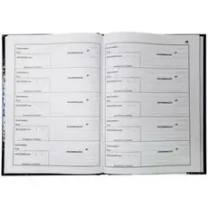 Livro de Protocolo de Correspondência 100 folhas 1/4 Capa Dura Tamoio