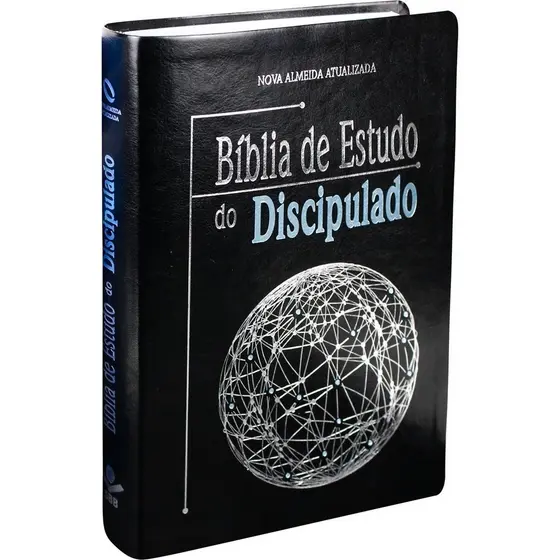 Bíblia de Estudo do Discipulado | Nova Almeida Atualizada | Capa Luxo Preta - SBB