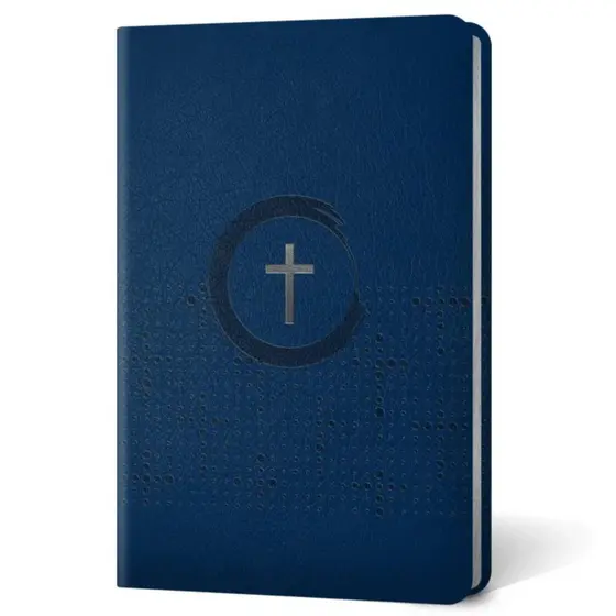 Bìblia Sagrada Slim | Palavras de Jesus em vermelho | NVI | Capa Luxo Azul