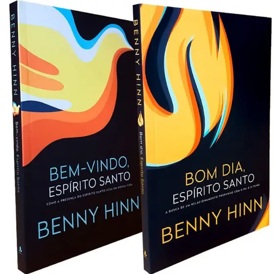 Kit 2 Livros Bom dia Espírito Santo + Bem Vindo Espírito Santo | Benny Hinn