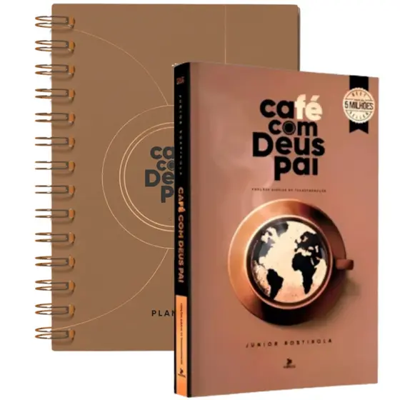 Kit Café Com Deus Pai + Planner Café com Deus Pai: Inspiração E Organização Para Um Ano Transformador
