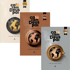 Kit 3 Livros | Coleção Café com Deus Pai | Porções de Paz + Transformação + Amor | Junior Rostirola