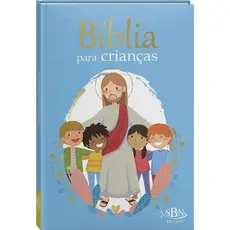 Bíblia para crianças Capa Azul