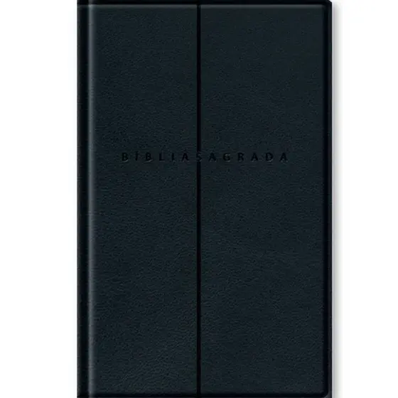 Bíblia Sagrada Slim | NVI | Com Mapas Mentais Palavras de Jesus em Vermelho | Capa Luxo Preta