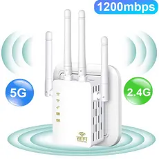 1200Mbps Repetidor De Sinal wifi 5G Repetidor Wifi 5ghz Repetidor De Sinal Wifi 5ghz