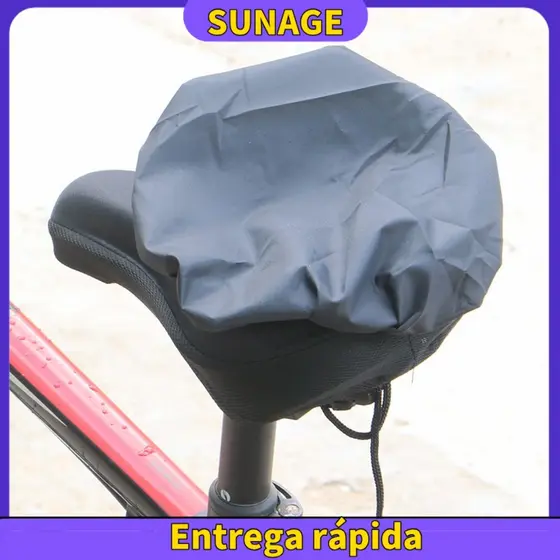 [SUNAGE] Capa De Assento De Bicicleta À Prova D'água Para Selim Protetora De Chuva Elástica