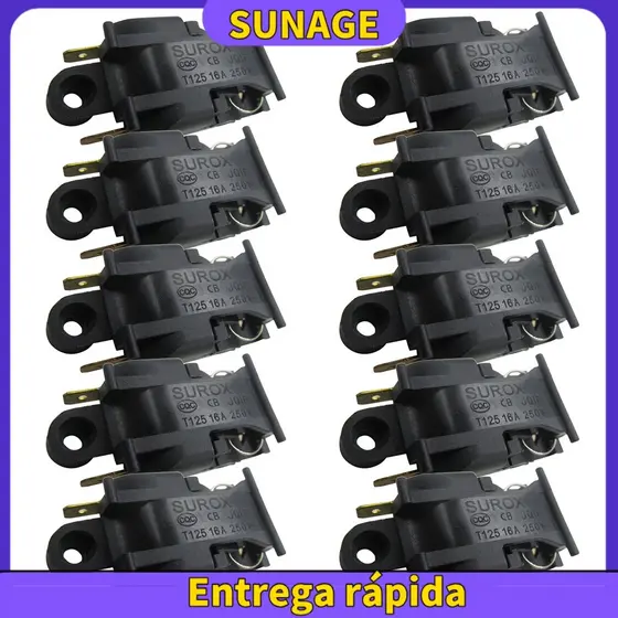 [SUNAGE] Interruptor De Chaleira Elétrica De 10 Peças , Termostato , Controle De Temperatura XE-3 JB-01E 16A