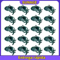 [SUNAGE] 20pcs Clipes De Orquídea Suporte De Plantas Braçadeiras De Haste De Jardim Flor Videira Planta