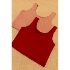 Blusa Cropped Alça grossa - sem bojo - B2