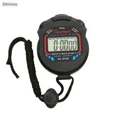 [Dhiint] Cronômetro De Poeta Portátil À Prova D'água Esportivo Digital Profissional LCD Temporizador De Parada De Relógi