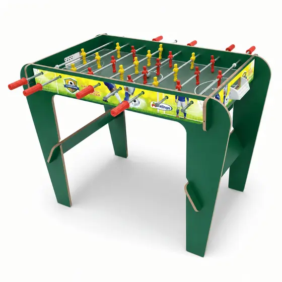 Mesa de Pebolim Madeira Mesa Toto Infantil com Bolinhas Oficial