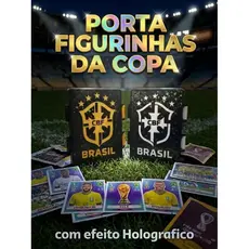 ⚽ PORTA FIGURINHAS  COPA DO MUNDO 2026 FIFA COM EFEITO PREMIUM⚽