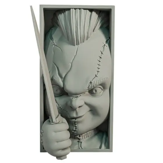 Separador de Livros — Estilo Terror Costurado