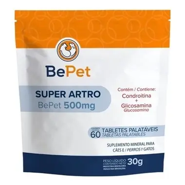 Condroitina Regenerador Articular Super Artro 500mg 60tabs