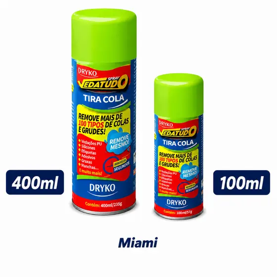 Removedor De Colas Dryko Adesivos Pu E Silicone 400 Ml Remove Tudo
