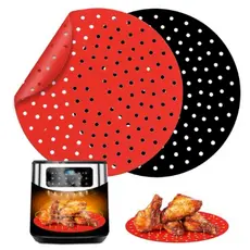 Forro de Silicone Air Fryer Universal Nº 8 - 20,5 Cm