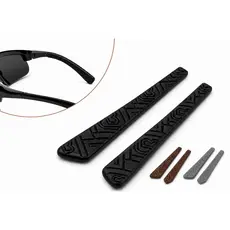 Par Ponteira Silicone Premium Haste De Óculos Grossa