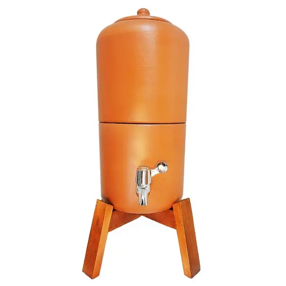 Filtro de Barro Cerâmica para Água com Vela e Torneira Original Alta Qualidade