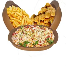 Kit 3 Travessas De Cerâmica Oval Assadeira Feijoada