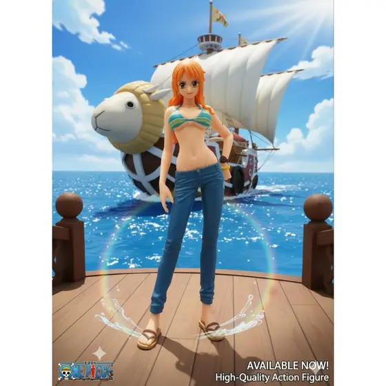 Boneco colecionável One Piece, decoração 18 cm