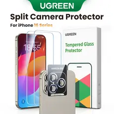 Protetor De Tela UGREEN Para iPhone Série 16 Vidro Temperado 16 Pro Max Filme Câmera