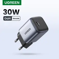 Carregador Rápido UGREEN GaN 30W USB C Novo Nexode Air Series Tipo Para iPhone 15/15 Pro Max/Macbook/iPad Mini  Huawei