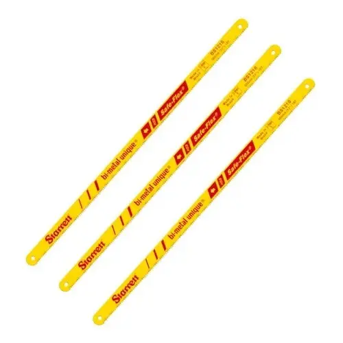 Lâminas de Serra Serrinha 24 Dentes 300mm Starrett para Arco de Serra - Ferro, Aço, Metal, PVC e Madeira