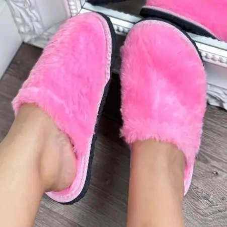 Pantufa Infantil de Pelúcia solado em EVA, chinelo de quarto confortável, inverno