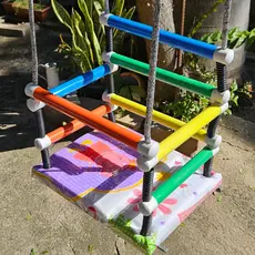 Balanço Infantil Menino e Menina Colorido Acento Brinquedo - Cadeirinha de Balanço Criança