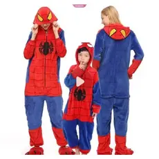 Pijama Homem-Aranha Infantil e Adulto | Conjunto Confortável Estampado Herói