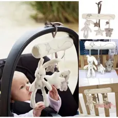 Mobile musical para carrinho/berço bebê conforto toca música para bebê