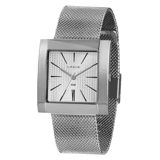 Relógio Prata Analógico Feminino Lince LQM4654L B1SX