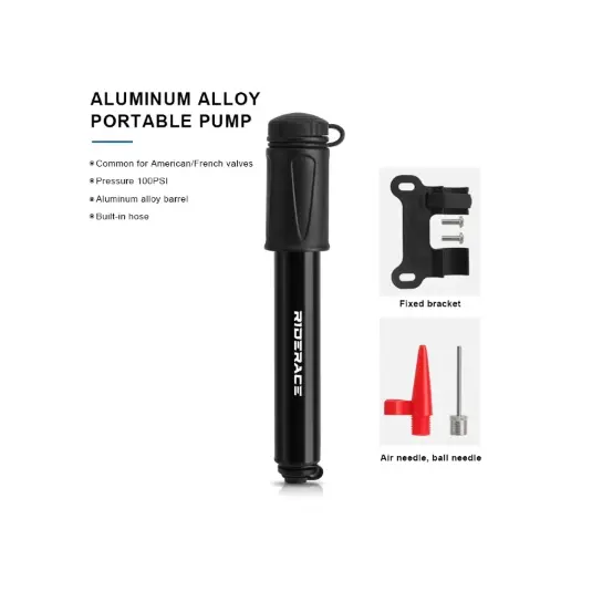 Mini Bomba De Ar Pneu Bike Portátil Para Speed Mtb Compacta