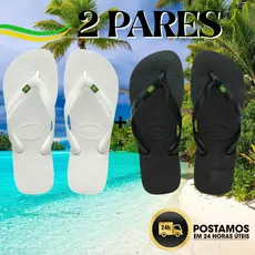 Chinelo Bandeirinha Original Sandalia De Dedo Unissex Verão. Presente para o Dia dos Pais