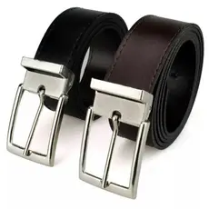 Cinto Masculinos Dupla Face Elegante Lançamento