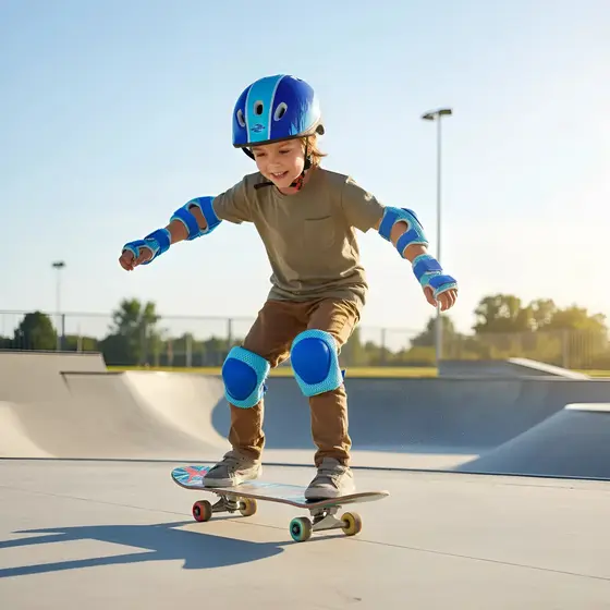 Kit Completo Segurança Infantil Para Patins, Skate E Bike