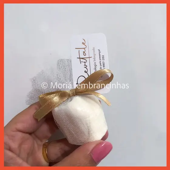 Sabonete lembrancinha de dente molar para dentista / lembrancinha de odontologia