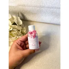 20/30 Lembrancinha Álcool Gel 30ml para festa, maternidade e chá de bebê