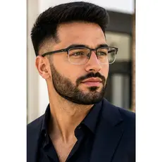 Armação De Óculos Masculino Fio de nylon