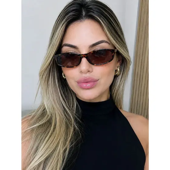 Óculos De Sol Feminino Gatinho Moderno Lindo 56898