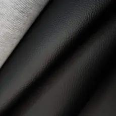 Tecido Courvin Automotivo Uruguai de 50cm a 2,0mt x 1,40m PRETO Couro Sintético