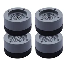 Suporte de Máquina de Lavar e Móveis Removivel Kit 4 Peças Nivelador