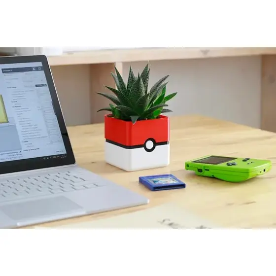 Vaso de planta Pokémon - pokebola