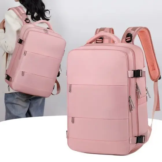 Mochila Moda Laptop Viagem Escolar Resistente À água Executiva Notebook Impermeável