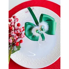 Tiara Infantil Verde Musgo / Tiara de Borboleta Infantil / Diadema Infatil