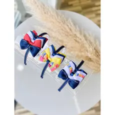 Tiara Infantil Escolar / Arco Infantil Escolar / Diadema Infantil Modelo Laços Gravata