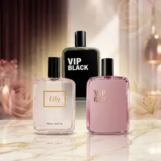 KIT 3 PERFUME CASAL MASCULINO E FEMININO 100ml Alta Fixação e Longa Duração Presente