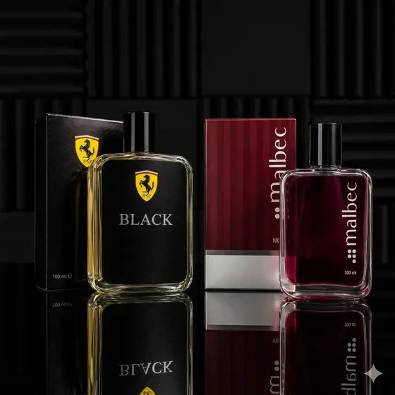 KIT 2 PERFUME MASCULINO 100ml Alta Fixação e Longa Duração Presente