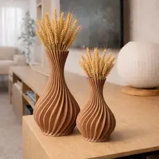 Vasos Decorativos Minimalistas Design Orgânico Premium para Sala Hall Moderno Geometrico Enfeite